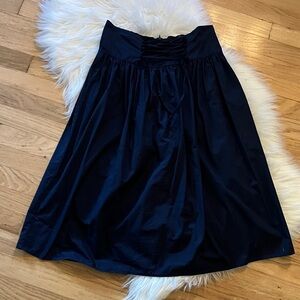 Zara corset waist skirt